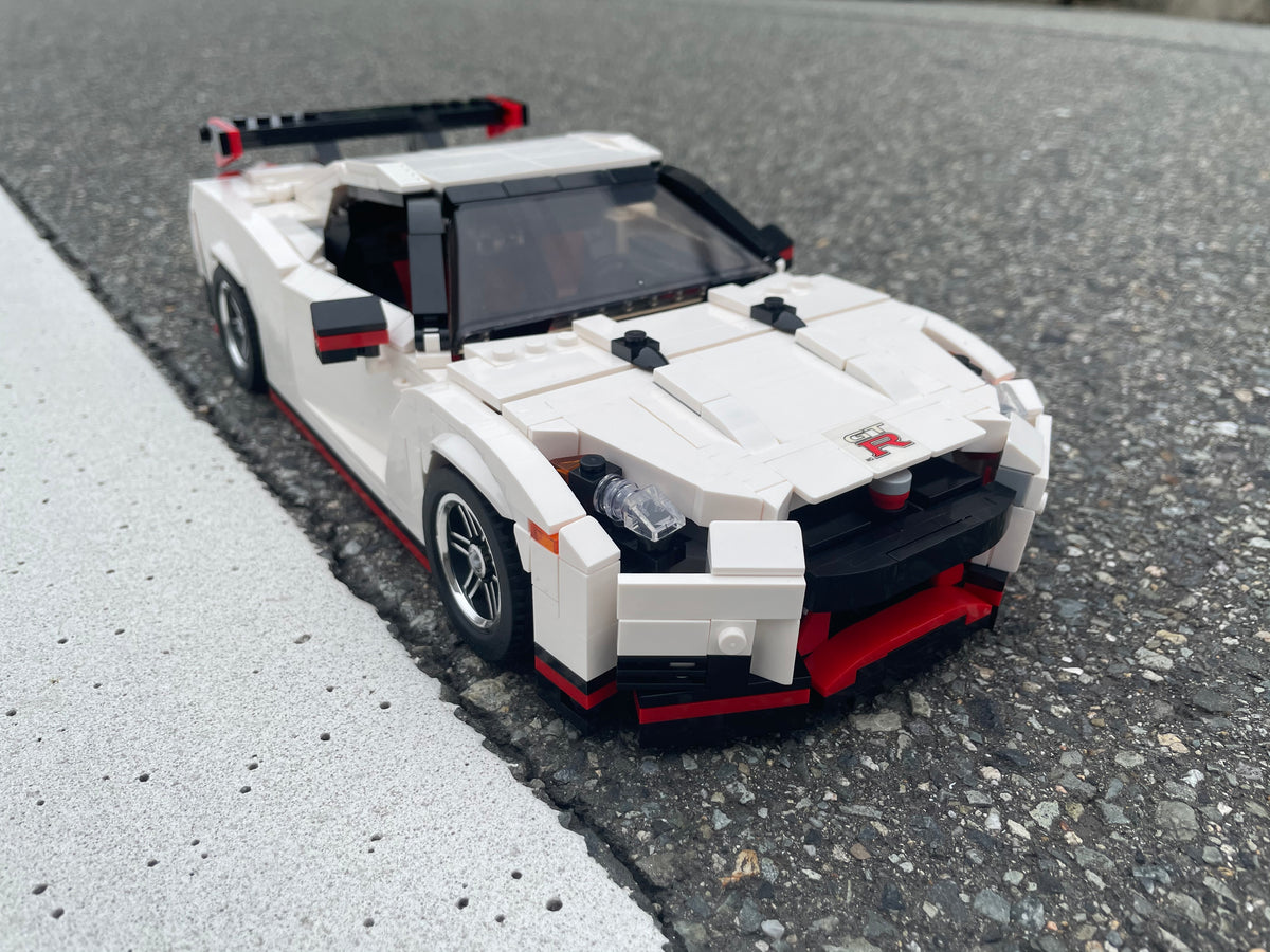 超激得2024レゴ【新品未開封】 NISSAN GT-R 积木モデル組立おもちゃ1:10 自動車