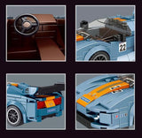 ブロックのおもちゃ レゴ通常 互換品 コレクションケース付き ポルシェ918RSR