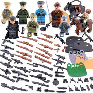 ブロックのおもちゃ レゴ互換 ミリタリーミニフィグシリーズ【旧日本軍士官】 セット03