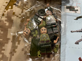 ブロックのおもちゃ レゴ互換 ミリタリーミニフィグシリーズ【アメリカ軍】 セット01