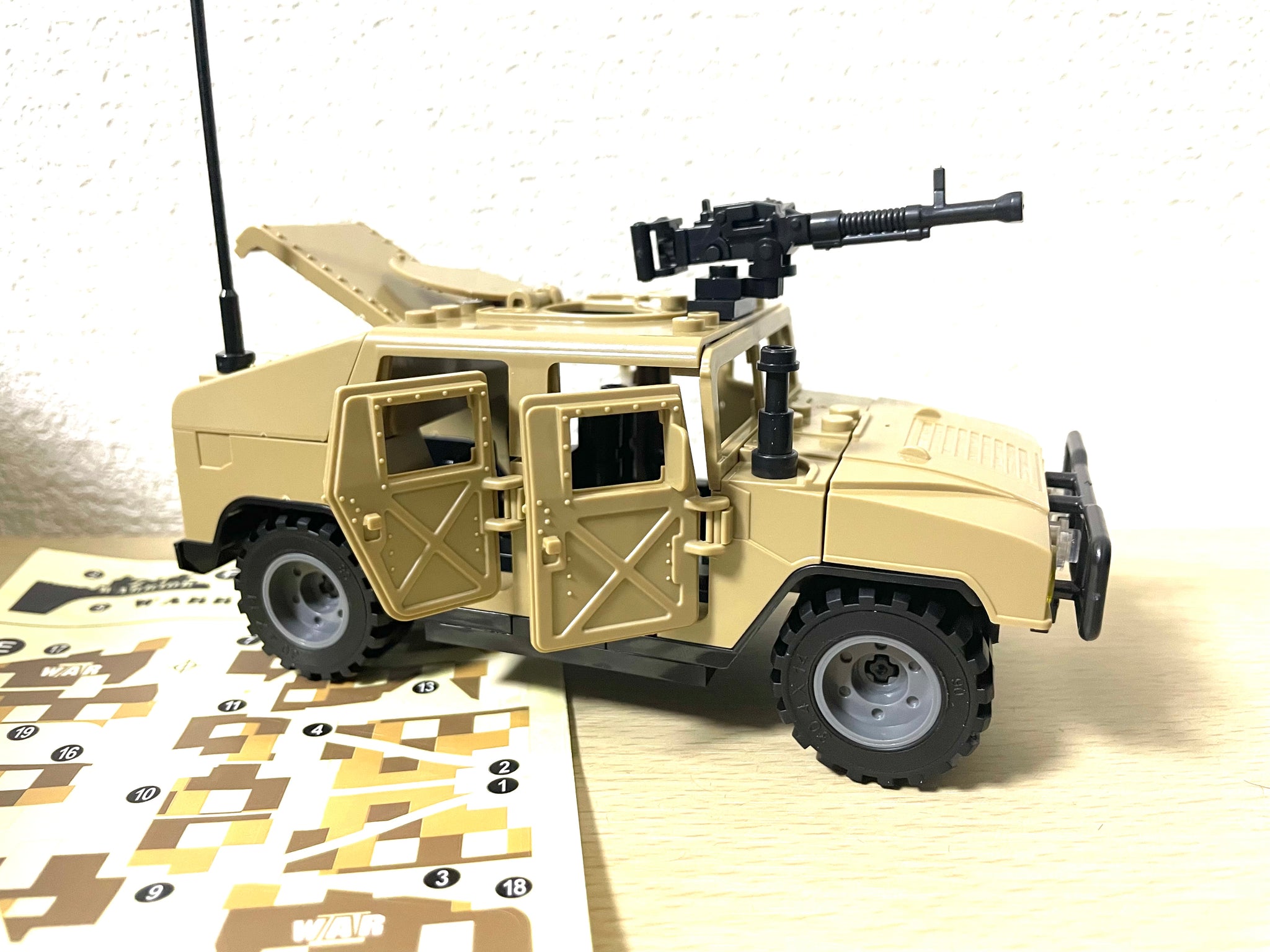 ブロックのおもちゃ レゴ互換 ミリタリーミニフィグシリーズ【ハンヴィー戦闘車両+アメリカ軍セット】 – ブロックのおもちゃ専門店（海外レゴ互換品）  Ex General Merchant