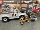 ブロックのおもちゃ レゴ互換 ミリタリーミニフィグシリーズ【ドイツ軍Type82ワーゲン】