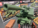ブロックのおもちゃ レゴ互換 ミリタリーミニフィグシリーズ【ドイツ軍88mm Gun Flak36/37】