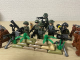 ブロックのおもちゃ レゴ互換 ミリタリーミニフィグシリーズ【アメリカ陸軍特殊部隊グリーンベレー】 セット01