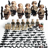 ブロックのおもちゃ レゴ互換 ミリタリーミニフィグシリーズ【中国陸軍特殊部隊】 セット01