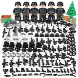 ブロックのおもちゃ レゴ互換 ミリタリーミニフィグシリーズ【JEEP SWAT仕様+SWATチーム】