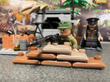 ブロックのおもちゃ レゴ互換 ミリタリーミニフィグシリーズ【ドイツ軍バンカー】